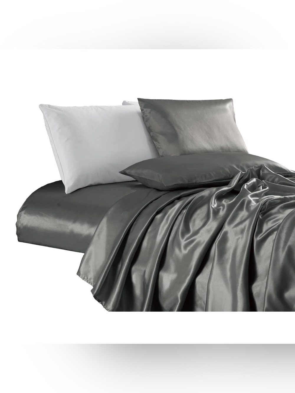 Luxurious Full gray 4 piece Sheet Set